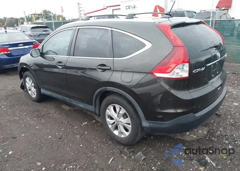 2014 Honda Cr-V Ex-L z USA, uszkodzony, nr VIN 2HKRM4H73EH682550